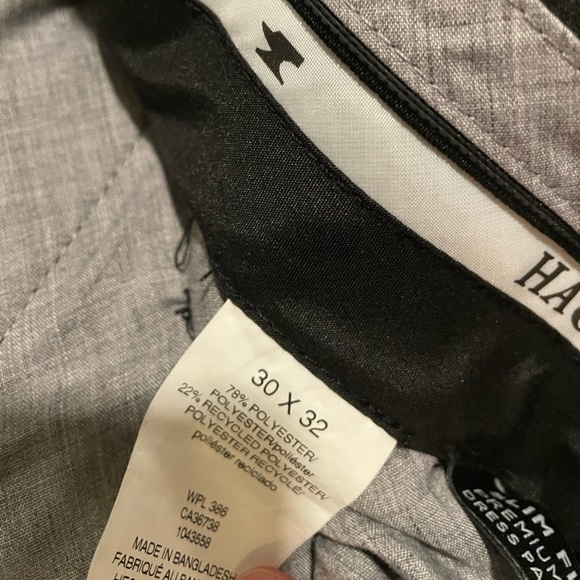 Haggar Slim Fit Dress Pants - Picture 3 of 4